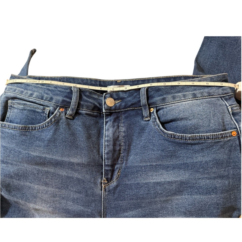 Royalty For Me Blue Denim High Rise Skinny Jeans, size 14 - Picture 5 of 13
